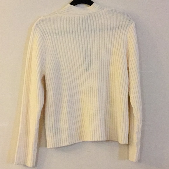 Norton Mcnaughton petites winter white sweater - Picture 2 of 4